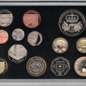 2010 Royal Mint Base Metal Thirteen Coin Proof Set . This 2010 set comes with card box. All coins are in stock for despatch.