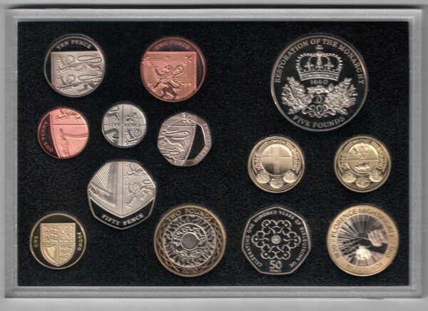 2010 Royal Mint Base Metal Thirteen Coin Proof Set . This 2010 set comes with card box. All coins are in stock for despatch.