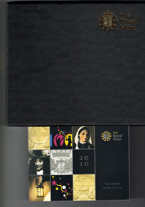 Boxed 2010 Royal Mint Thirteen Coin Proof Set - Image 3