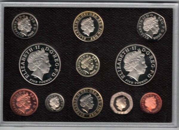 Boxed 2008 Royal Mint Eleven Coin Proof Set - Image 2