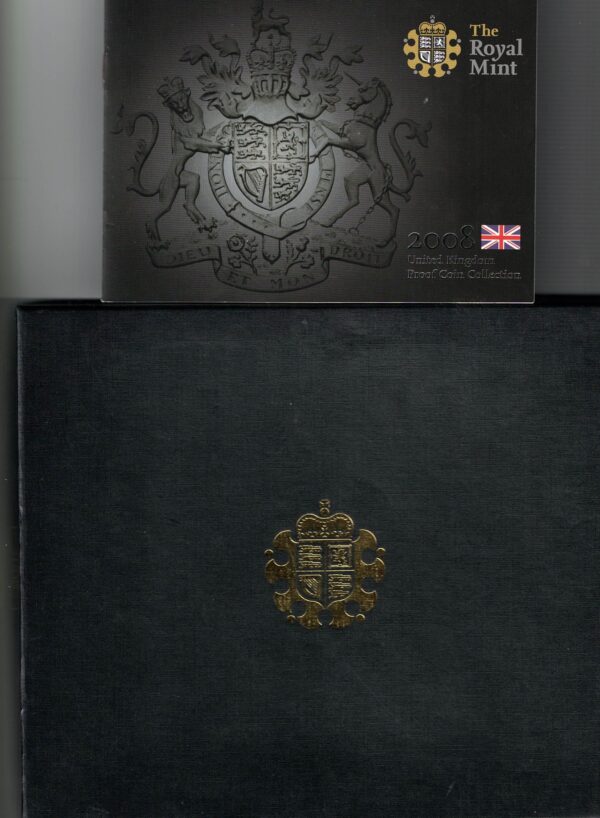 Boxed 2008 Royal Mint Eleven Coin Proof Set - Image 3