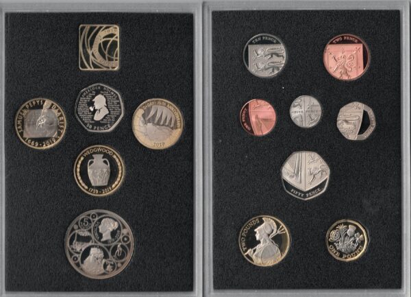 2019 Royal Mint Base Metal Thirteen Coin Proof Set . This 2019 set comes with card box. All coins are in stock for despatch.