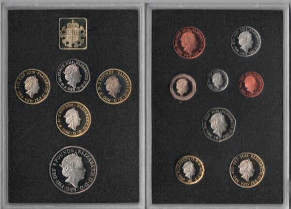 Boxed 2018 Royal Mint Thirteen Coin Proof Set - Image 2