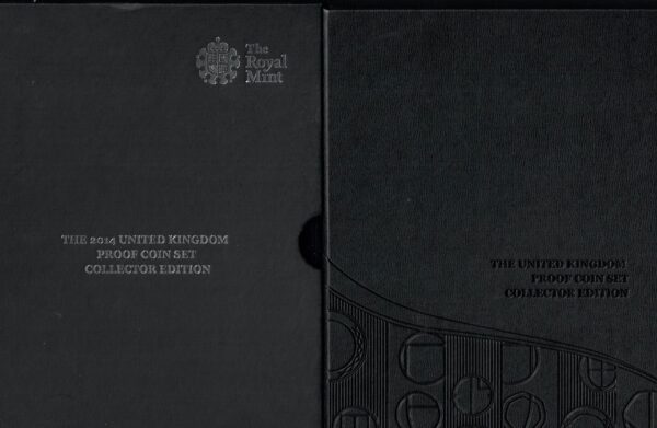 Boxed 2014 Royal Mint Fourteen Coin Collector Edition Proof Set - Image 3