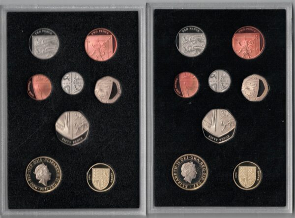 2015 Royal Mint Base Metal Sixteen Coin Proof Set . This 2015 set comes with card box. All coins are in stock for despatch.