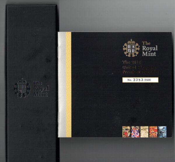 Boxed 2012 Royal Mint Premium Ten Coin Proof Set - Image 5