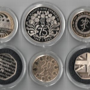 2023 Royal Mint Base Metal Premium Five Coin Proof Set . This 2023 set comes with card box. All coins are in stock for despatch.