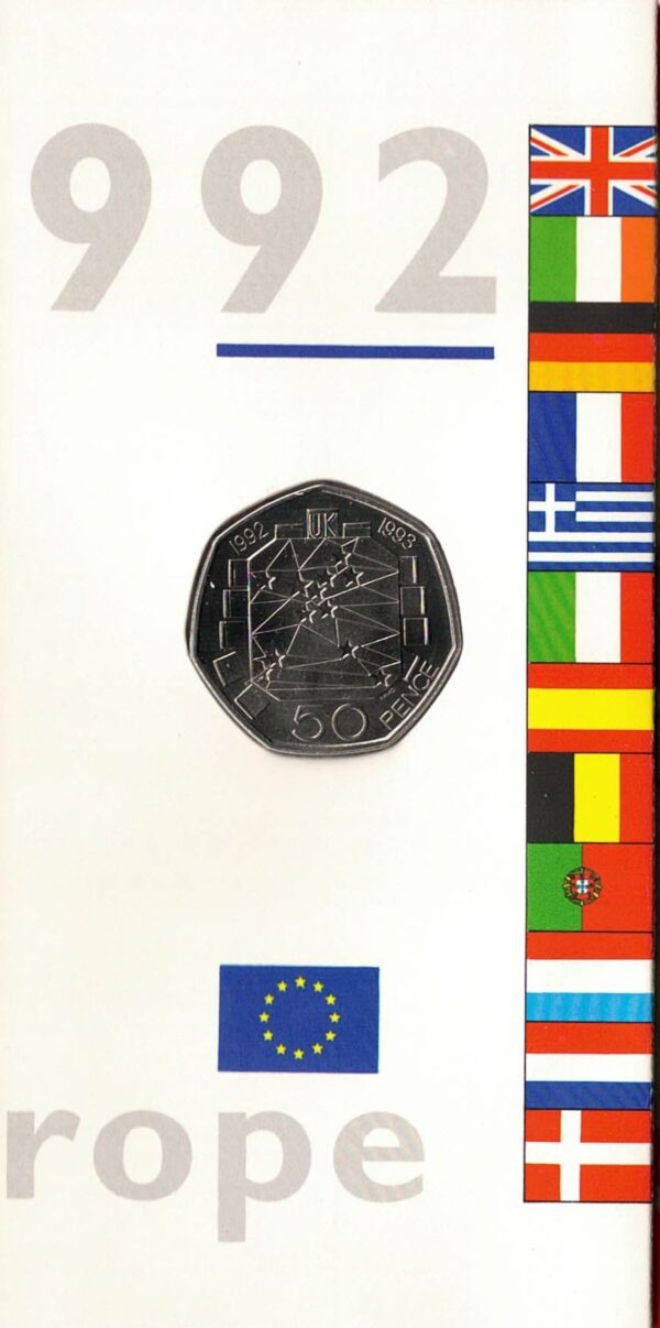 1992 Royal Mint Brilliant Uncirculated Nine Coin Collection - Image 3