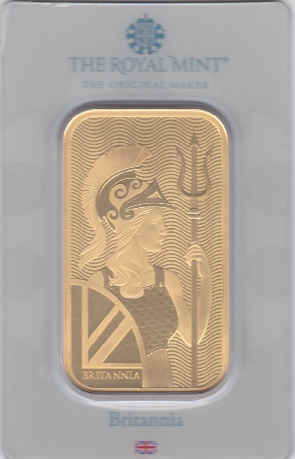 Fifty Gram Gold Bar Royal Mint - Image 2