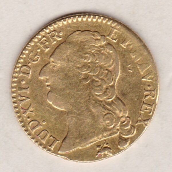 1786 B France Gold Louis d'Or - Image 2