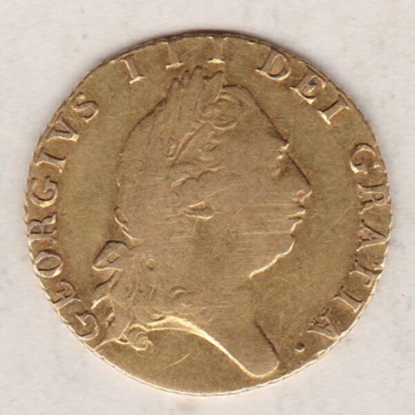 1798 Gold Half Guinea Coin - Image 2