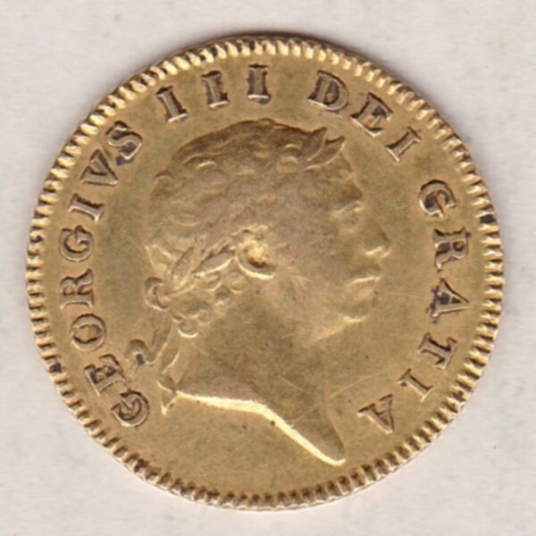 1804 Gold Half Guinea Coin - Image 2