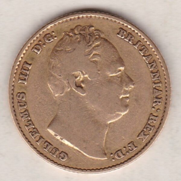 1836 Gold Sovereign Coin – William IV - Image 2