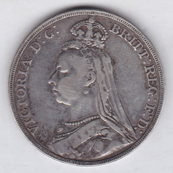 1892 Silver Crown - Victoria Jubilee Head - Image 2