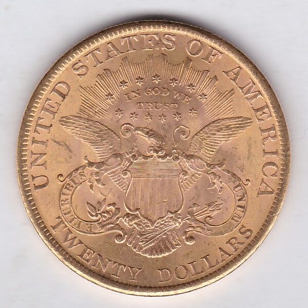 1900 USA Twenty Dollars Gold Coin - Image 2