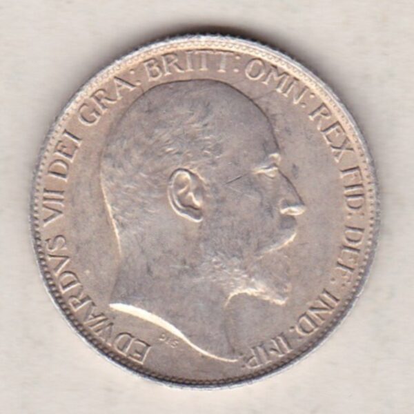 1902 Silver Sixpence – Edward VII - Image 2