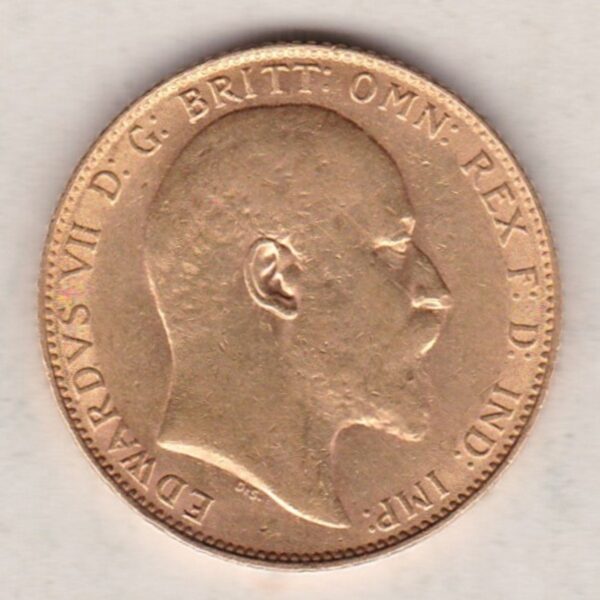 1904 Gold Sovereign Coin – Edward VII - Image 2