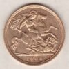 1908 S - Sydney Mint Gold Half Sovereign Coin featuring King Edward VII on the Obverse and George & the Dragon on the Reverse in a plastic coin envelope.