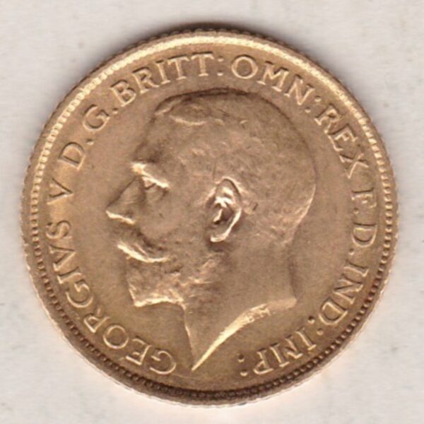 1912 S Gold Half Sovereign - Image 2