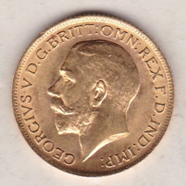 1914 Gold Sovereign Coin - George V - Image 2