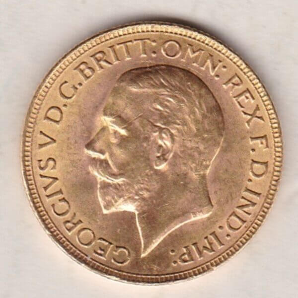 1930 SA Gold Sovereign Coin - George V - Image 2