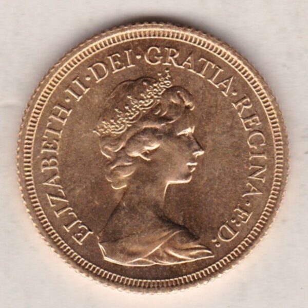 1980 Gold Sovereign Coin - Elizabeth II - Image 2