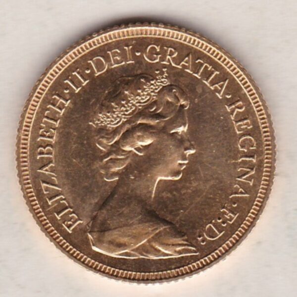 1981 Gold Sovereign Coin - Elizabeth II - Image 2