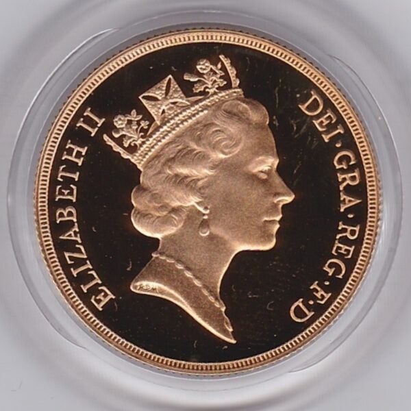 1988 Proof Gold Two Pounds - Image 2