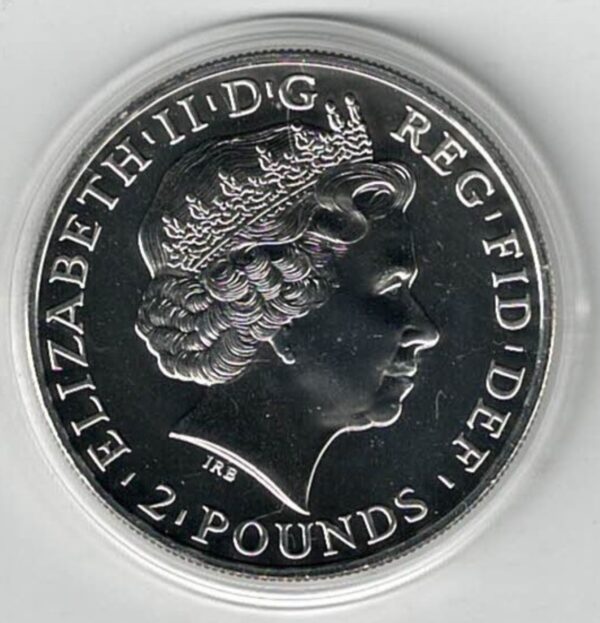 2011 Silver Britannia One Ounce - Image 2