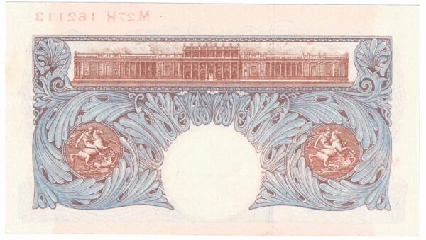 B249 Peppiatt One Pound Banknote M27H - Image 2