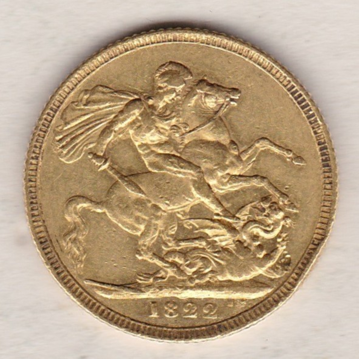 1822 Gold Sovereign Coin – George IV | Dorset Coin Company