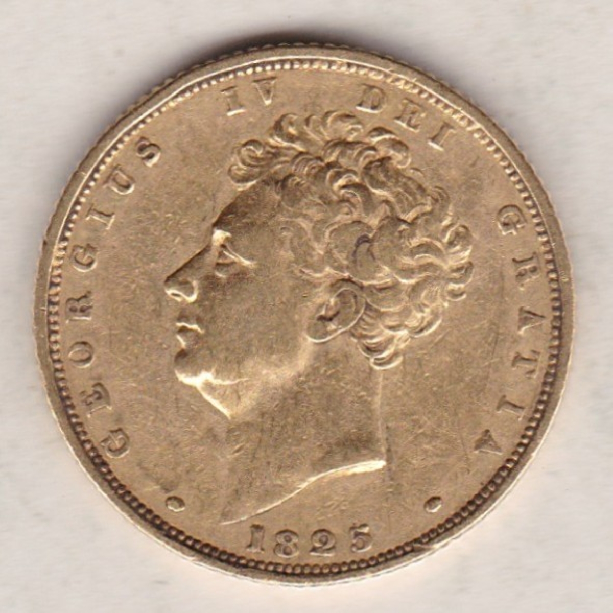 1825 Gold Sovereign Coin – George IV | Dorset Coin Company