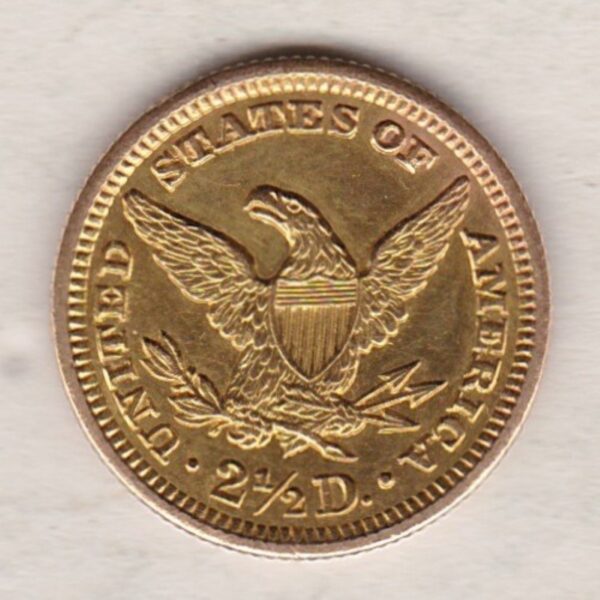 1903 USA Two And A Half Dollars Gold Coin - Image 2