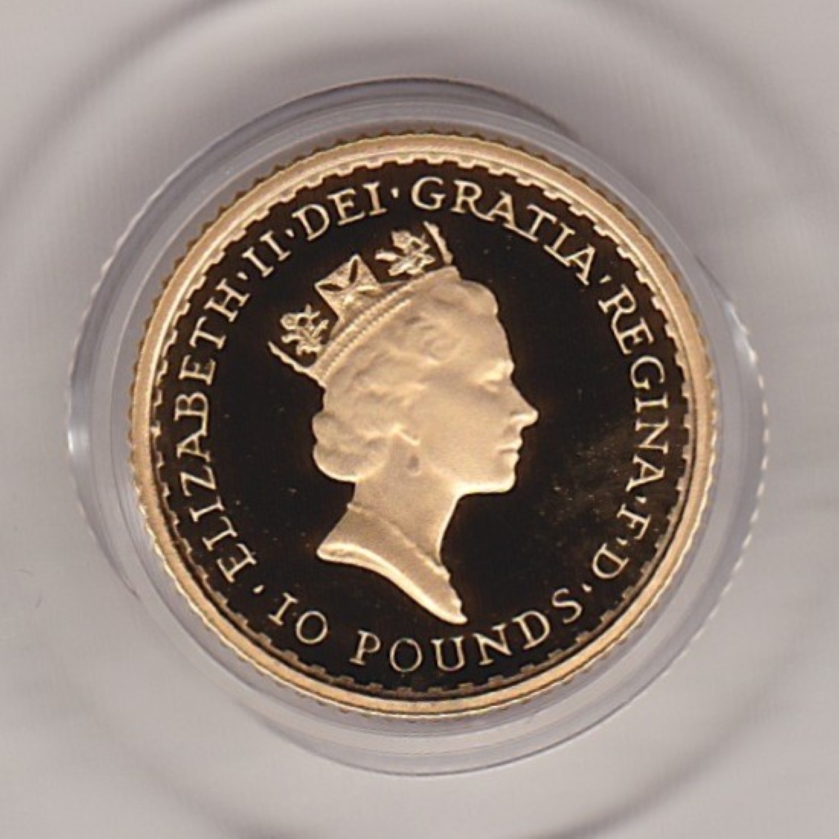 1997 Gold Proof Tenth Ounce Britannia - Image 2