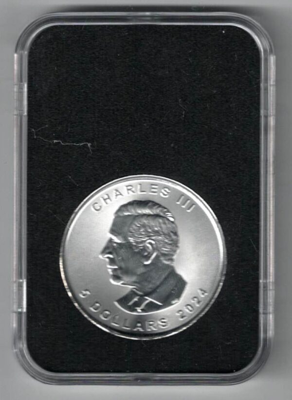 Cased 2024 Silver Canada One Ounce Maple - Image 2