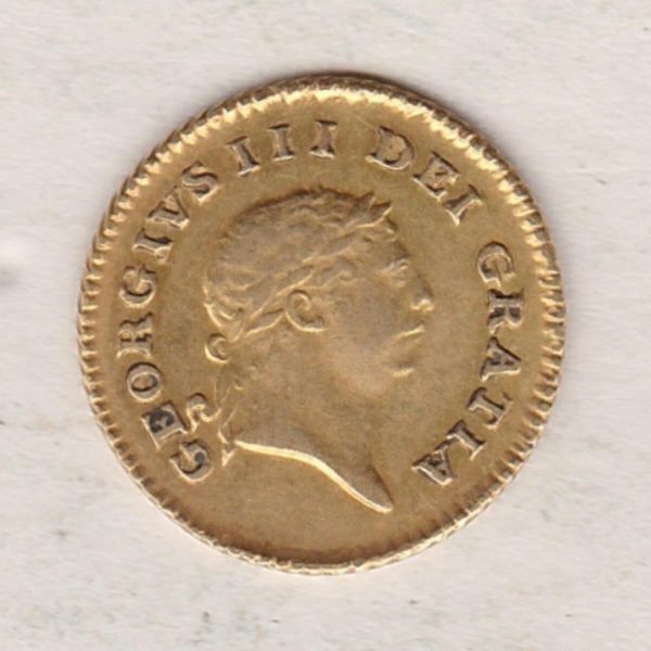 1808 Gold Third Guinea Coin - Image 2