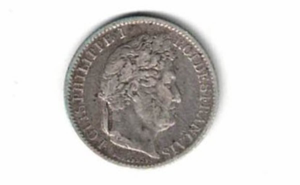 1846 A France Silver Fifty Centimes Coin - Image 2