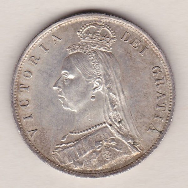1888 Silver Halfcrown Coin - Image 2