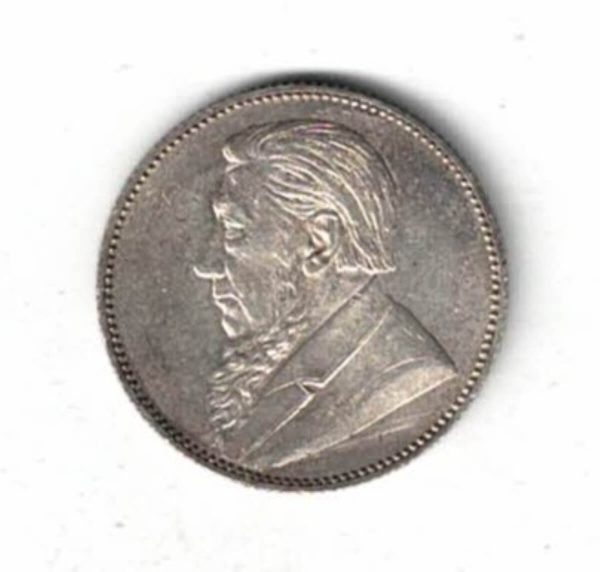 1892 South Africa Silver Shilling Coin - Image 2