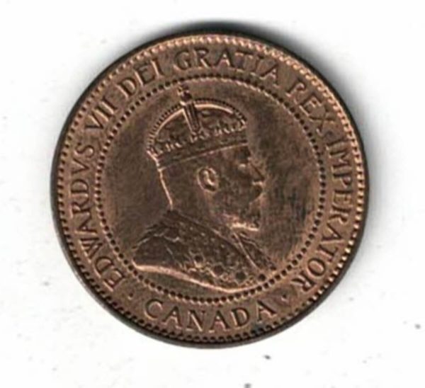 1906 Canada One Cent Coin - Image 2