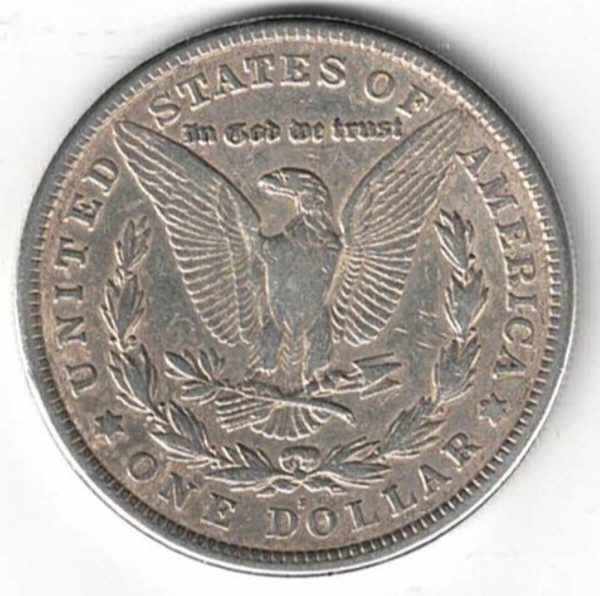 1921 S Silver USA Morgan Dollar - Image 2