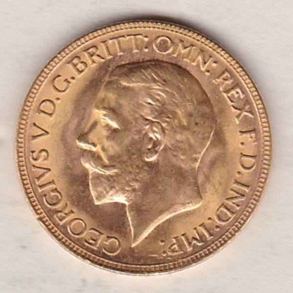 1931 P Gold Sovereign Coin - George V - Image 2
