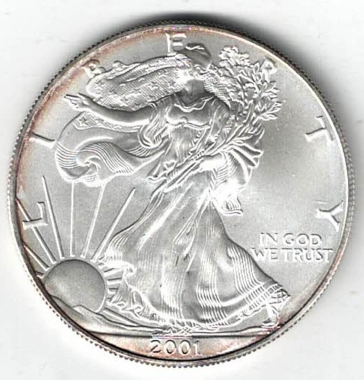 2001 Silver USA One Ounce Eagle