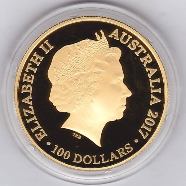 2017 Proof Gold Australia One Ounce - Kangaroo - Image 2