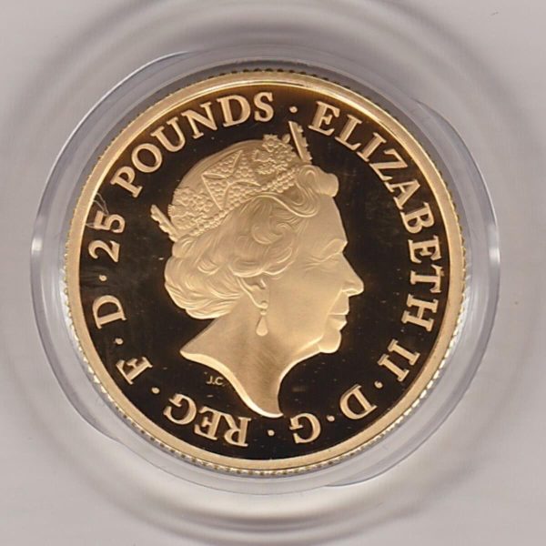 2018 Gold Proof Quarter Ounce Bull Of Clarence - Image 2