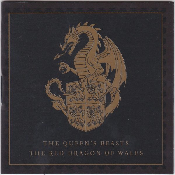 2018 Gold Proof Quarter Ounce Dragon Of Wales - Image 4