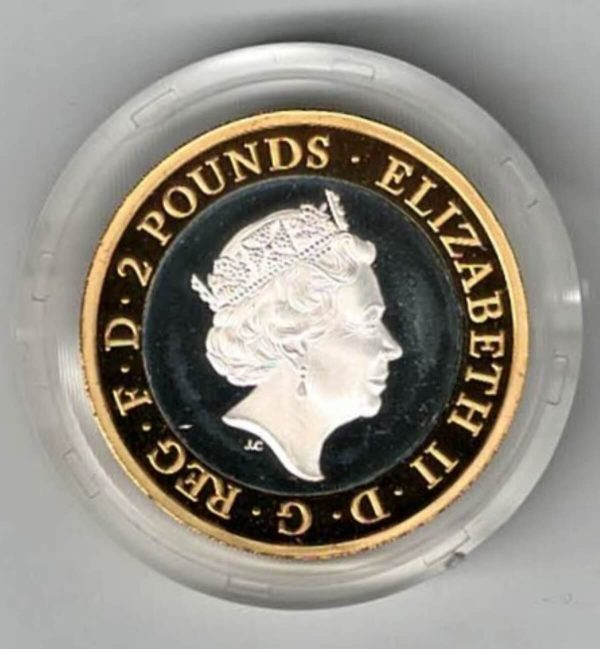 2018 Two Pounds Piedfort Silver Proof RAF Sea King - Image 2
