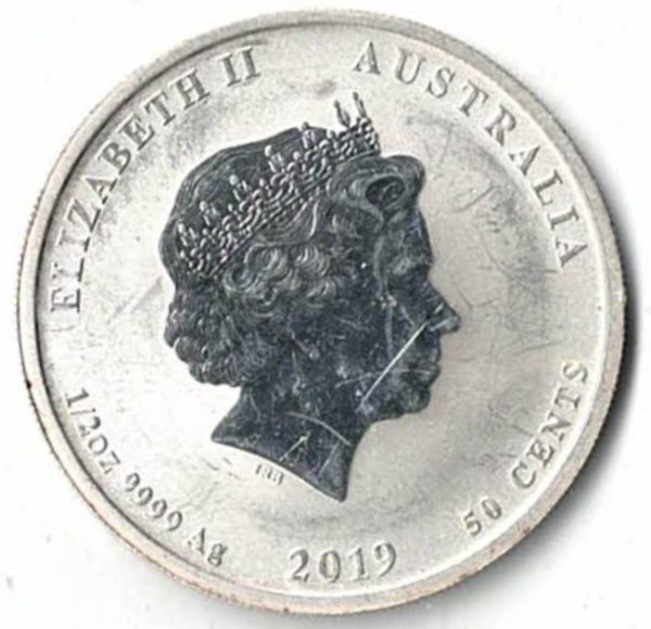 2019 Silver Australia Half Ounce Year Of The Pig - Image 2