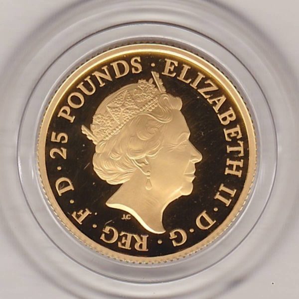 2020 Gold Proof Quarter Ounce Horse Of Hanover - Image 2