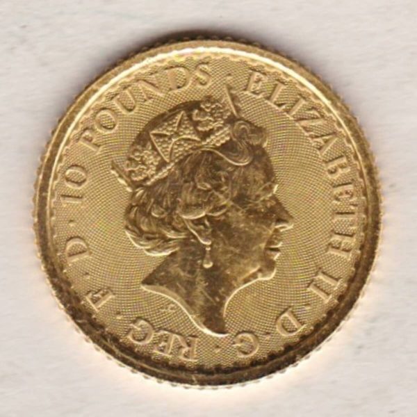 2022 Gold Tenth Ounce Britannia Coin - Image 2